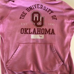 Limited addition University of Oklahoma PINK hoodie!